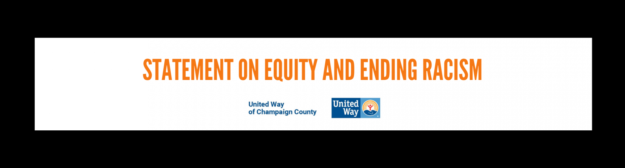 Statement on equity and ending racism
