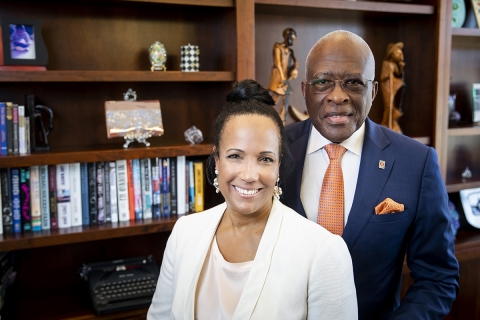 Robert J. Jones and Dr. Lyn Hassan-Jones